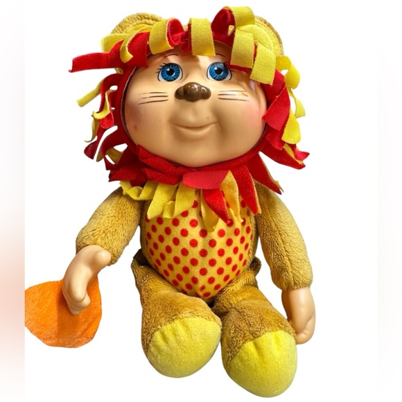 Cabbage Patch Kids Other - Cabbage Patch Kids Cuties Zoo Friends Collectible‎ Plush Austin Lion
